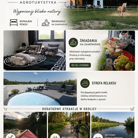 Modern Rancho - Nad Rzeka, Przy Stadninie Koni 게스트하우스 Kruszyna (Czestochowa)